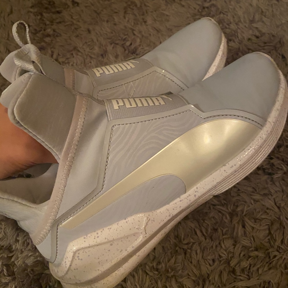 Puma training shoes light blue size 6.5